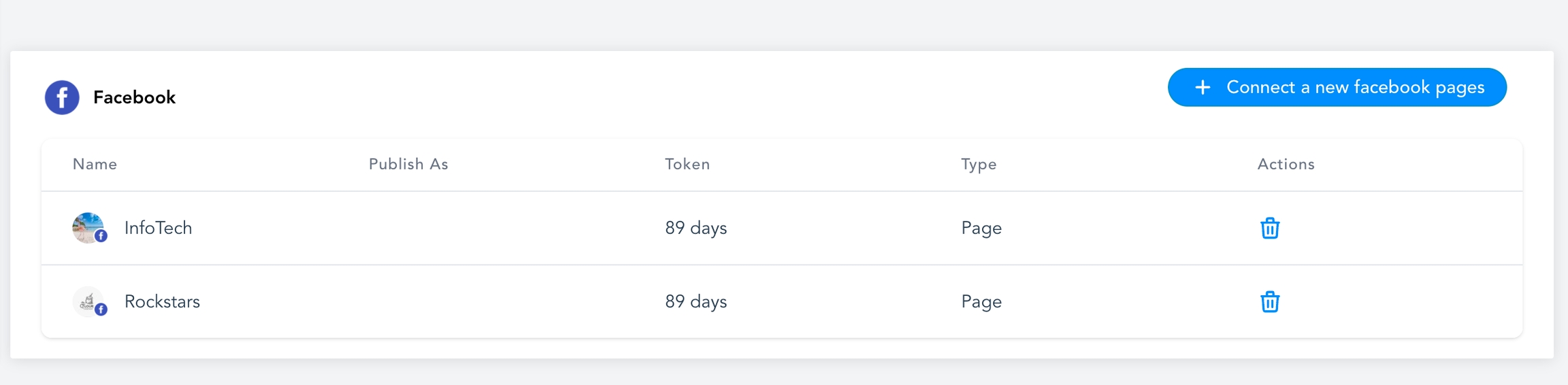 View connected pages